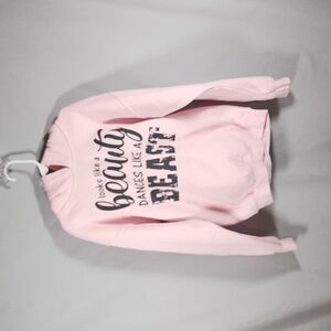 Gildan Pink Sweatshirt Pullover w/ Hoodie Girls Size Medium